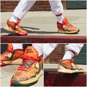 NIKE Kyrie Infinity Men's Basketball Shoes Safety Orange Size 11 NEW